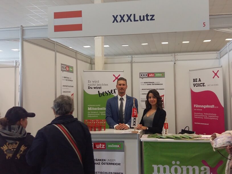 Spolocnost XXXLutz z Rakuska na medzinarodnom veltrhu prace siete EURES